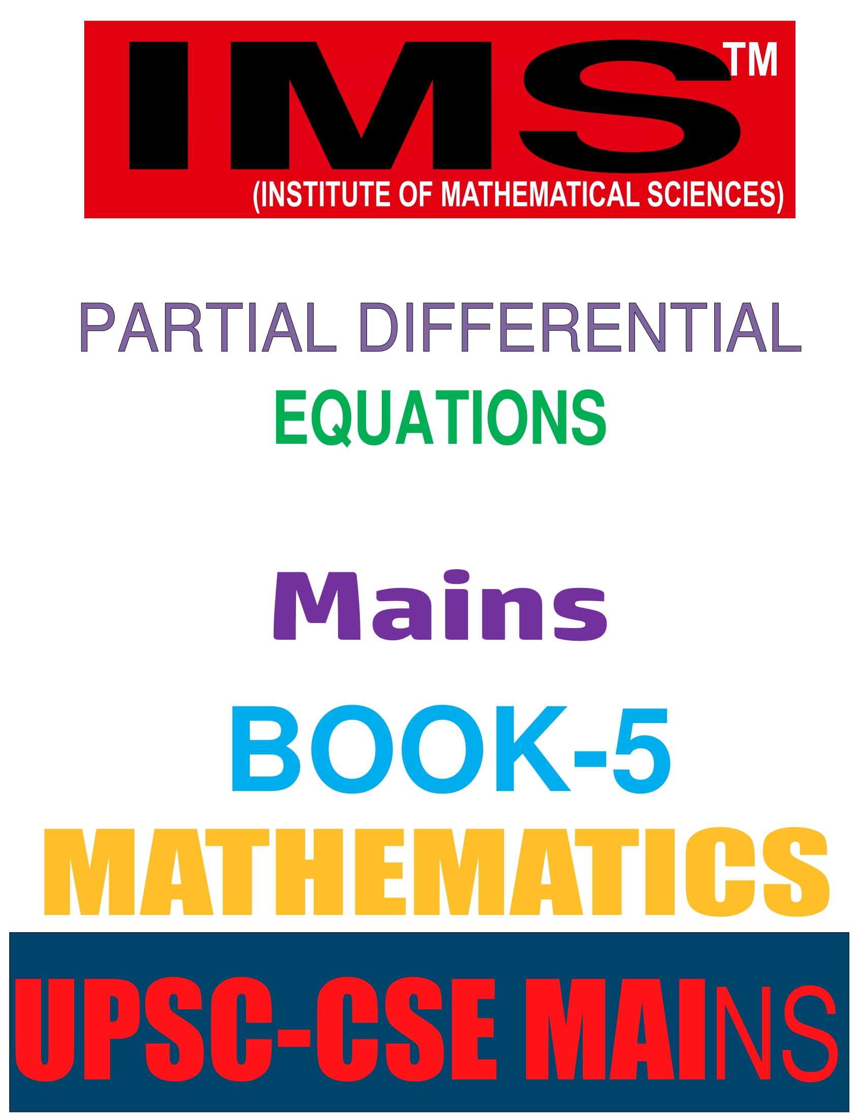 Math Ims Buy Online IMS Math Optional Latest Printed Class notes including with ...