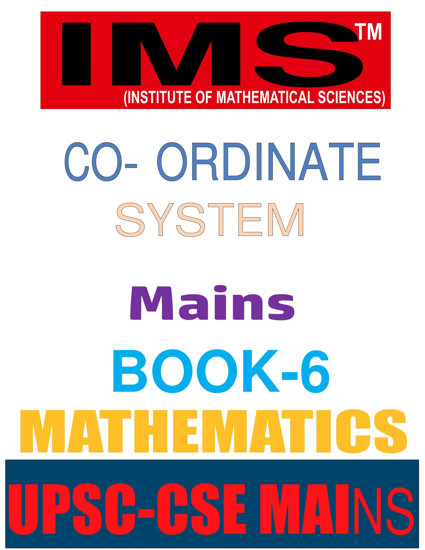 Ims Math Buy Online IMS Math Optional Latest Printed Class notes including with ...