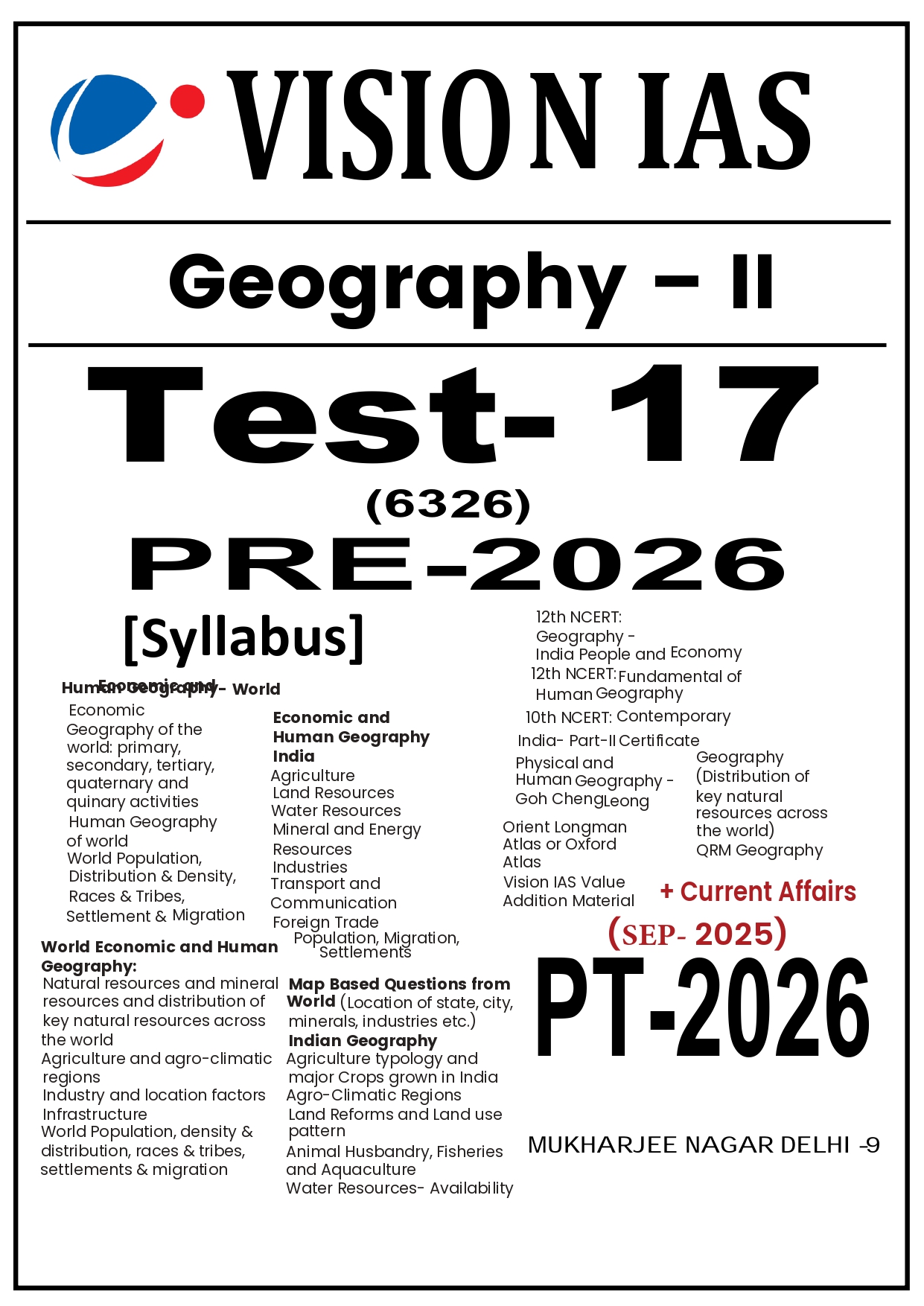 VISION IAS PRELIMS ENGLISH TEST 