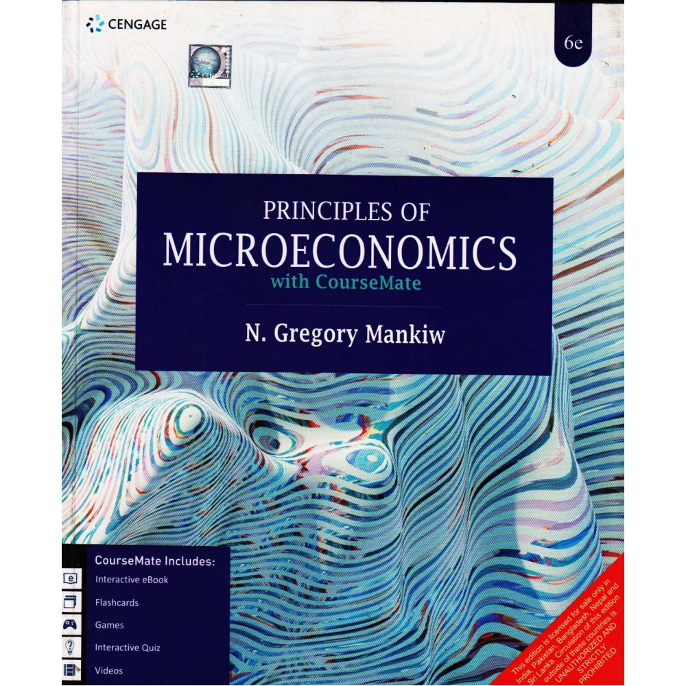 Cengage Learning [Principles of MICROECONOMICS witiwh CourseMate (English), Paperback] by N. Gregory Mank